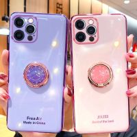 คนที่ต้องการสมัคร☍เคสโทรศัพท์แฟชั่นชุบด้วยไฟฟ้า6D หรูหราสำหรับ Vivo S10e TPU ฝาครอบแบบห่วงนิ้วสำหรับ Vivo S10 E