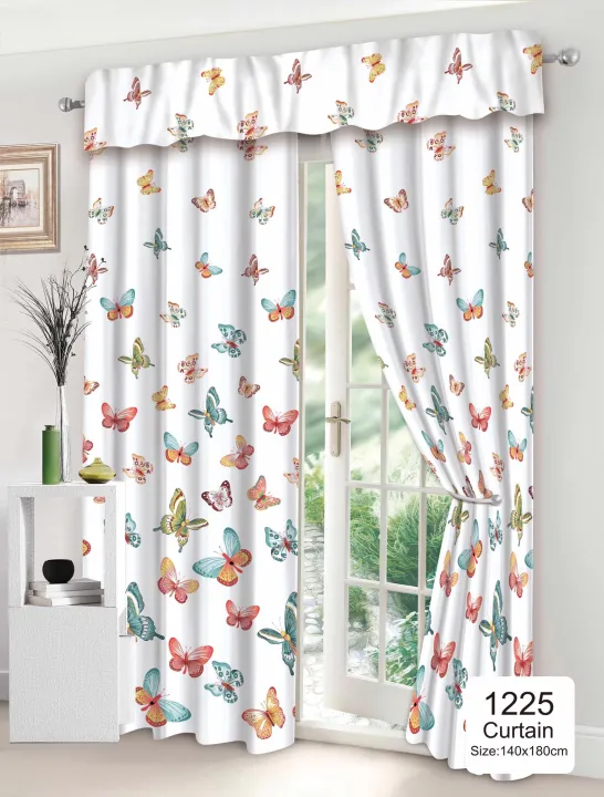 Decorative Curtain for Doors and Windows 140cm x 180cm Lazada PH