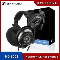 Sennheiser HD 800S Over The Ear Audiophile Reference Headphones Ring Radiator Drivers With Mic Open-Back Earcups Noise Reduction