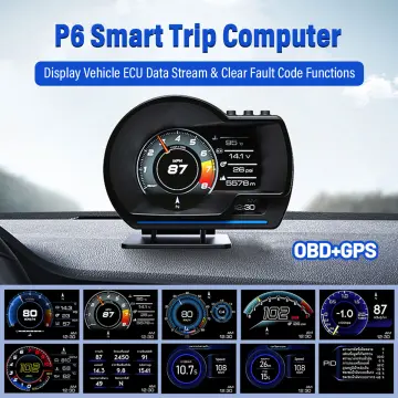 Ap-6 Hud Display Obd+gps Speedometer Smart On-board Computer With