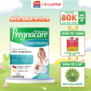 Vitamin tổng hợp sau sinh Pregnacare Breastfeeding 84 viên giúp lợi sữa và