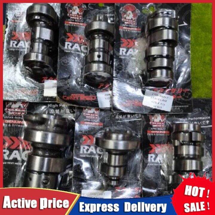 Camshaft STOCK CAM Barako/Sniper/Ct100/Click/STX cod motorcycle Lazada PH