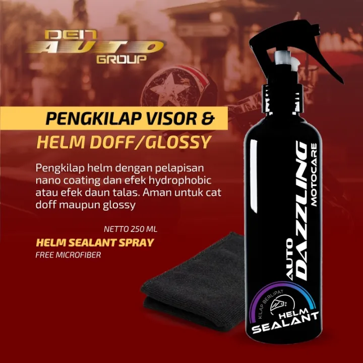 SEALANT ULTRA CAIRAN PEMBERSIH HELM HELEM VISOR BODY MOTOR NANO CERAMIC