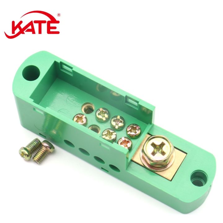 fj6-jhd-terminal-block-high-power-current-brass-junction-box-single-pole-one-in-many-out-wire-connector-distribution-box