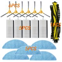 แปรงตัวกรอง Hepa ด้านข้างผ้าม็อบแปรงลูกกลิ้งสำหรับ X500 Neatsvor เครื่องดูดฝุ่นหุ่นยนต์แปรงลูกกลิ้งอุปกรณ์เสริมสำหรับ Neatsvor