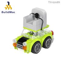 ? ของเล่นทางปัญญา MOC-51175 Classic Creative Mr. Beans Car and Sofa Compatible with Lego Assembled Building Blocks ของเล่นเพื่อการศึกษา