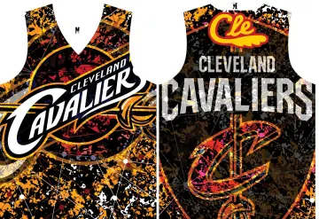 THL The NBA Cleveland Cavaliers full Sublimated Jersey