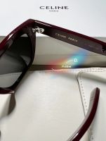 M.IEW CELINE MONOCHROMS 03 SUNGLASSES IN ACETATE BURGUNDY CELINE MONOCROMS 03 แว่นกันแดดในอะซิเตท เบอร์กันดี