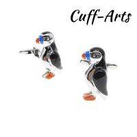 Puffin Bird Cufflinks Gifts for Men by Cuffarts C10633