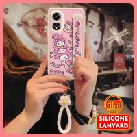 top grade youth Phone Case For OPPO A97 5G interest Flower bracelet Liquid silicone for Girls originality support trend