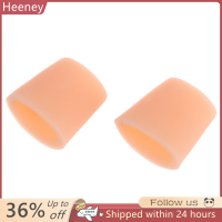 ? Heeney 2ชิ้น ล็อตเจลซิลิโคนนิ้วเท้าเล็กๆหลอดข้าวโพดแก้ไขแผล pinkie Protector เจลนิ้วเท้านิ้วเท้านิ้วเท้านิ้วเท้าป้องกันแขนเจล