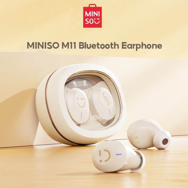 MINISO M11 Bluetooth 5.3 Headset Low Latency Gaming Earbuds IPX4