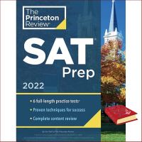 be happy and smile ! หนังสือภาษาอังกฤษ Princeton Review SAT Prep, 2022: 6 Practice Tests + Review &amp; Techniques + Online Tools