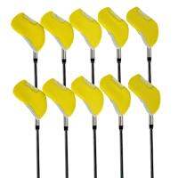 10x Golf Club Head Covers Premium Neoprene Golf Club Protectors With Window