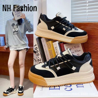 NH Fashion  รองเท้าผ้าใบผญ รองเท้าผ้าใบผู้หญิง รองดท้าผ้าใบ ผญ 2023 NEW  FBX2390QHO 37Z230912