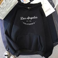 Los Angeles 91 Basketball Aesthetic Hoodie MEN Sense of Design Sweatwear Couple Sweatshirt Four Seasons Aldult Casual Streetwear Size XS-4XL