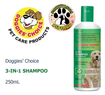 Doggies' Choice 3 in 1 Shampoo 250mL [Green] | Lazada PH