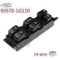 93570-1G110 935701G110 New 14 Pins Front Left Power Window Master Switch For KIA RiO RiO Hybrid 2006-2010