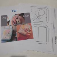 กระดาษแพทเทิร์นกระเป๋า P10 แพทเทิร์นกระเป๋าผ้า