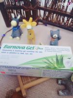 Thailand Burnova Aloe Vera Gel Hydrating Moisturizing Repair Aloe Vera Gel Sunburn อาการปวดแห้งหลังจากการถูกแดดเผา