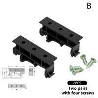 HITN 2Pcs DRG-01 PCB ขายึดสำหรับ DIN 35 Rail Adapter Circuit Board Parts