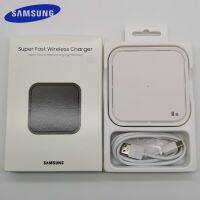 แผ่นรองเร็วไร้สาย Samsung 15W Qi สำหรับ Galaxy S20 S22 S21 S23 Note 20 S9 S8 S10เป็นพิเศษบวก10 9 Z พับได้5 4 3