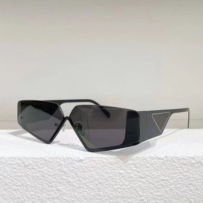 Fashion Vintage Semi Rimless Triangle Sunglasses Women SPR 59Z Classic Luxury nd Designer Trend Travel Sun Glasses For Female