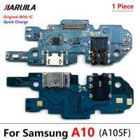 100% ต้นฉบับสำหรับ Samsung A10 A20 A40 A50 A70 A80 A90 5กรัมเครื่องชาร์จ USB แท่นชาร์จงอบอร์ดไมโครโฟนงอได้