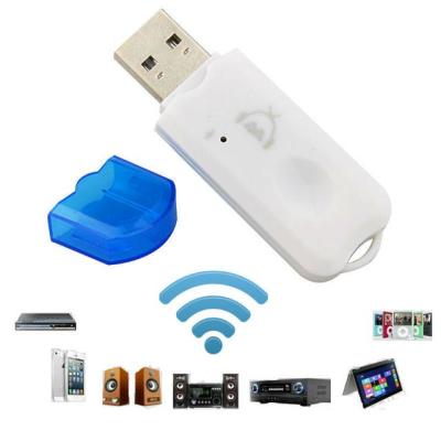 บลูทูธ ไร้สาย USB Wireless Bluetooth Dongle Streaming Car Music Receiver Adapter for U Disk data transfer for home audio system