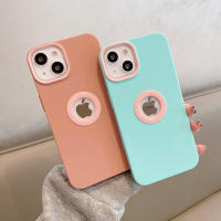 3 in 1 ซิลิโคนเหลวนุ่ม เคส เคสประกบสีพื้น เคส สำหรับ i 13 Pro Max 12 Pro Max 11 Pro Max X Xr Max 7 Plus 8 Plus SE 2020