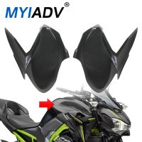 แผ่นครอบแผงด้านข้างด้านหน้าสำหรับ Kawasaki Z900 Z 900 2017 2018 2019อุปกรณ์เสริมยามแก๊สแบบไม่มีสี