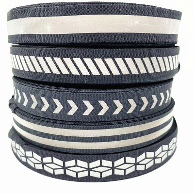 2 Yards/lot 20mm Reflective Ribbon for Crafts Sheets Sofa Curtains Hats Clothes Various Fabric Sewing DIY Gift Wrapping  Bags