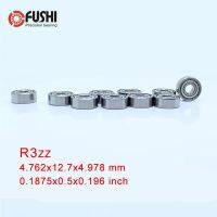 Abec-1แบริ่ง R3zz 10ชิ้น3/16 "X1/2" X0.196 "นิ้วขนาดเล็ก R3z ตลับลูกปืน Zz R3สำหรับรุ่น Rc