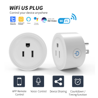 Jiuch Homekit ปลั๊กสมาร์ทไวไฟปลั๊กตัวแปลงสมาร์ทโฮม10A/16A แอป Cozylife ปลั๊กอัจฉริยะไวไฟสมาร์ทโฮมรีโมทคอนโทรลไทม์มิ่งสวิตช์พร้อมจอแสดงผลพลังงานทำงานได้กับ Alexa Google Home ไม่มีฮับ