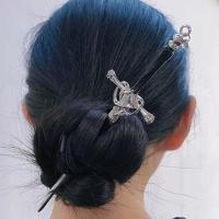 【CW】 Punk Metal Hairpin Chinese Hair Sticks for Hairstyle Design Tools Accessories Dropshipping