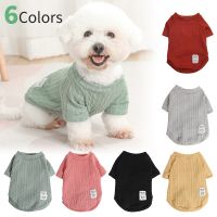 ZZOOI Winter Warm Pet Clothes For Small Dogs Cat Sweater Pet Clothing for Puppy Costume Coat Winter Puppy Cat Outfit Vest
