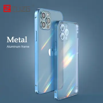 Case For iPhone 15 14 Pro Max 13 12 Aluminium Alloy Metal Bumper