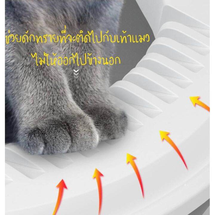 p093-กระบะทรายแมว-ขอบสูงสไตล์รังนก-cat-little-box