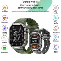 2023 Smartwatch สําหรับผู้ชาย IP68 กันน้ํา Bluetooth Call กีฬากลางแจ้งสมาร์ทนาฬิกาล็อคหน้าจอรหัสผ่านอัตราการเต้นของหัวใจสําหรับโทรศัพท์ IOS