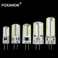 【⊕Good quality⊕】 gaqiugua6 Foxanon G4โคมไฟซิลิโคน3014 220V 3W 4W 5W 6W 9W ไฟ Led 24 32 48 64 104ไฟ Led ข้าวโพดเทียนอิเล็กทรอนิกส์โคมไฟระย้า10ชิ้น/ล็อต