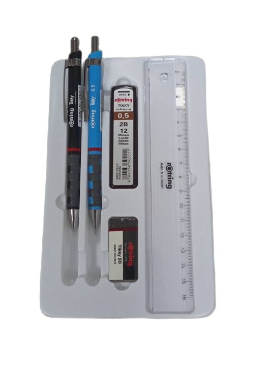 rotring-ชุดดินสอกด-ปากกา-5ชิ้น-ชุด-รุ่น-tikky-smart-set-4895151501119