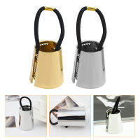 OULII 2pcs Metal Hair Bands Hair Elastic Hair ผูกผมหางม้า