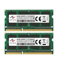 แล็ปท็อปหน่วยความจำอัพเกรด8กิกะไบต์2x4กิกะไบต์ PC3-10600 DDR3 1333เมกะเฮิร์ตซ์โน๊ตบุ๊คหน่วยความจำ RAM สำหรับโตชิบา Satellite C655D-S5139