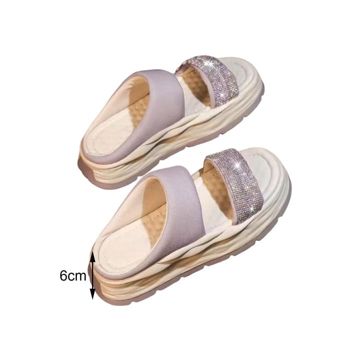 yotjar-รองเท้าแตะผู้หญิงนิ่มรองเท้าเปิดนิ้วสไลด์พื้นกันลื่นที่วางรองเท้าสำหรับฤดูร้อน