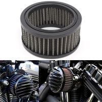 【cw】 New Motorcycle Black Air Intake Filter Cleaner Replacement For Harley Sportster XL883 XL1200 48  2004 -2018