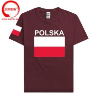 Poland Mens T Shirts Polish Pole Jerseys Hip Hop Nation Cotton T-Shirt Fitness Clothing Tops Tee Country Polska Polak Flag Shirt