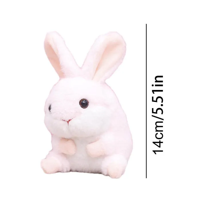 Stuffed Animal Keychain Decorative Plush Animals Bunny Cute ...