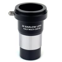 Datyson 1.25 2x Barlow Lens Fully Multi-Coated Metal with M42x0.75 Thread Camera Connect Interface for Telescope Eyepieces