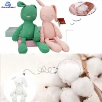 【Mom&amp;Baby】DF 50cm Soft Cotton Plush Rabbit Toys Infant Children Bunny Sleeping Mate Baby Stuffed Animal Toys