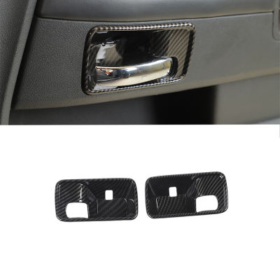 Car Inner Door Bowl Decoration Cover for Dodge Challenger 2009 2010 2011 2012 2013 2014 Car Interior Accessories ABS Styling